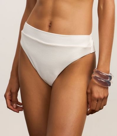 Bikini Bombacha Hot Pants en Microfibra Acanalada 2