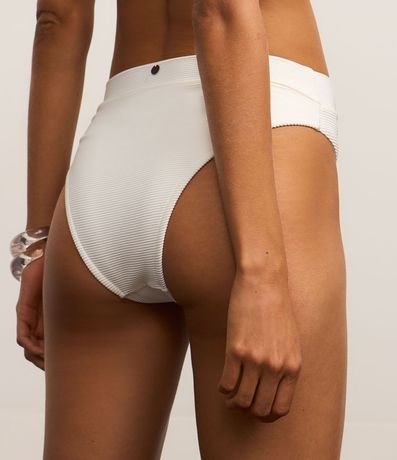 Bikini Bombacha Hot Pants en Microfibra Acanalada 5