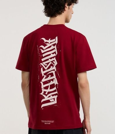 Remera Comfort en Algodón con Estampa Lettering Ambicion 3