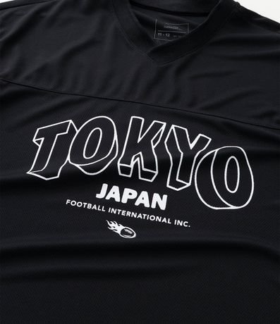 Remera Deportiva con Lettering Tokyo -  Talle 5 a 14 años 8