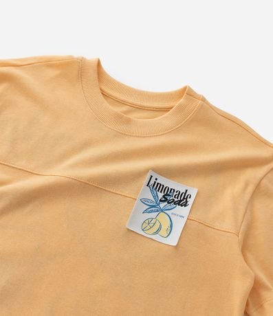 Remera Infantil con Estampa Frente y Espalda Limonada - Talle 5 a 14 años 7