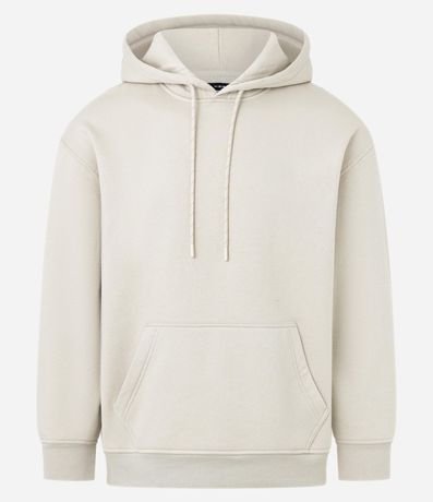 Saco Comfort en Algodón con Felpa y Bolsillo Canguro 4