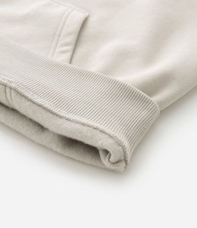 Saco Comfort en Algodón con Felpa y Bolsillo Canguro 8