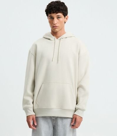 Saco Comfort en Algodón con Felpa y Bolsillo Canguro