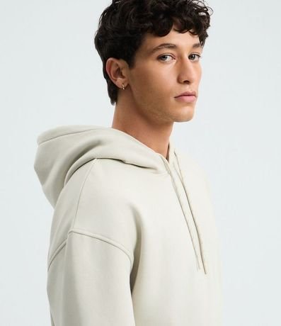 Saco Comfort en Algodón con Felpa y Bolsillo Canguro 3