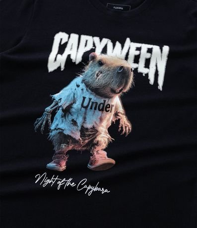 Remera Infantil con Estampa Carpincho de Halloween - Talle 5 a 14 años 6
