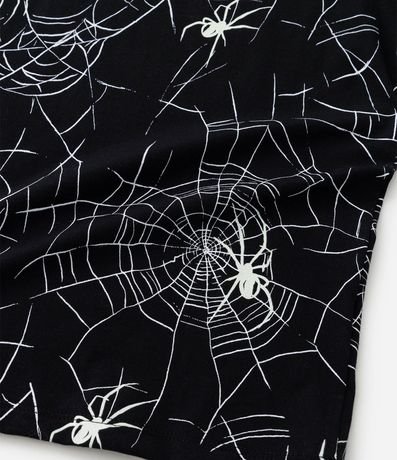 Remera Infantil con Estampa Telas de Araña - Tam  5 a 14 años 5
