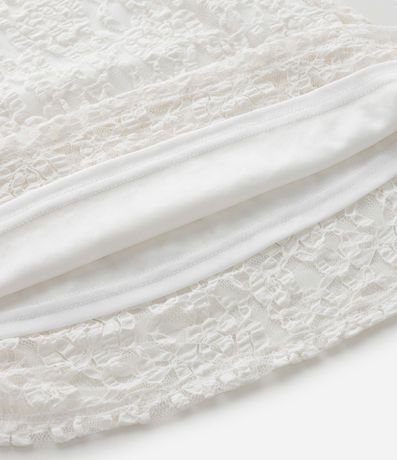 Blusa Sin Manga en Encaje con Bajo Asimétrico Curve & Plus Size 8