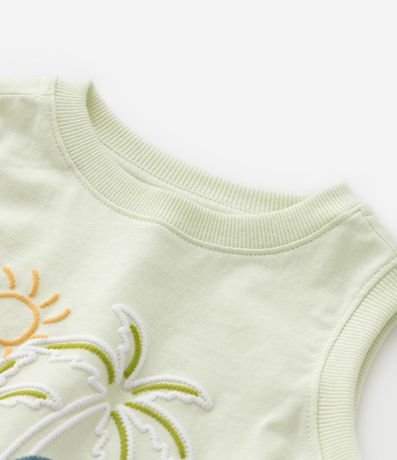 Musculosa Infantil con Estampa Playa - Talle 1 a 6 años 5
