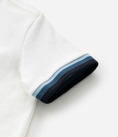 Remera Infantil con Bies Contrastante en Rib - Talle 1 a 6 años 4