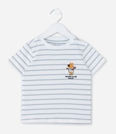 Remera Infantil con Bordado Carpincho - Talle 1 a 6 años 2