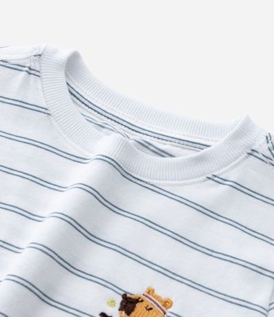 Remera Infantil con Bordado Carpincho - Talle 1 a 6 años 5