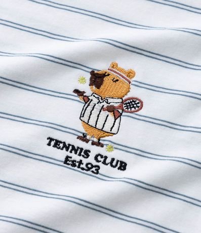 Remera Infantil con Bordado Carpincho - Talle 1 a 6 años 6