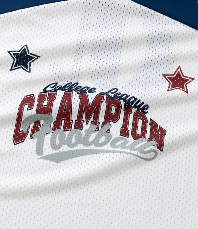 Remera Deportiva Infantil con Estampa Futebol Americano - Talle 5 a 14 años 10