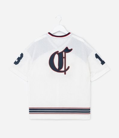 Remera Deportiva Infantil con Estampa Futebol Americano - Talle 5 a 14 años 3