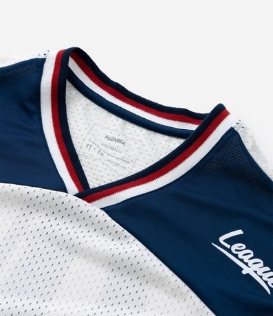 Remera Deportiva Infantil con Estampa Futebol Americano - Talle 5 a 14 años 6