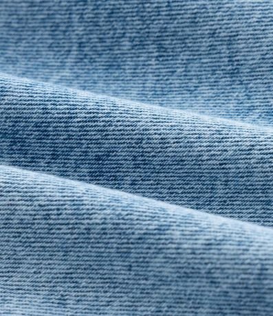 Bermuda Recta Infantil en Jeans con Cintura Elástica - Talle 5 a 14 años 3