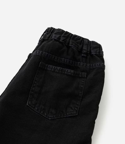 Bermuda Recta Infantil en Jeans con Cintura Elástica - Talle 5 a 14 años 3