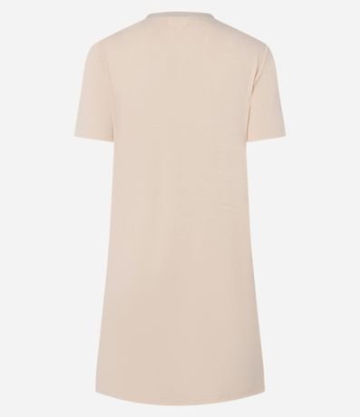 Camisón Corta con Botones y Vieses Contrastantes 4