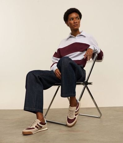 Championes Jogging Vintage con Recortes 2