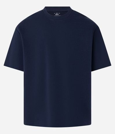 Remera Boxy con Tecnología Dry y Algodón