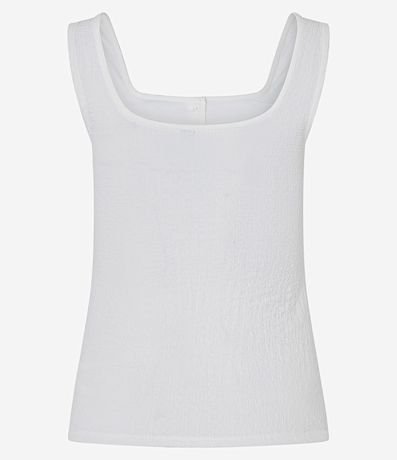 Blusa Musculosa con Textura y Botones Delanteros 6