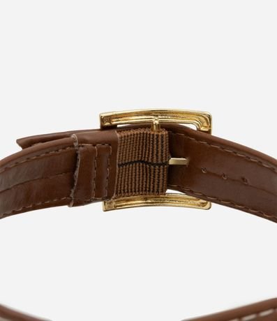 Sandalia Plana Sport Sandal con Efecto Ráfia en la Suela 5