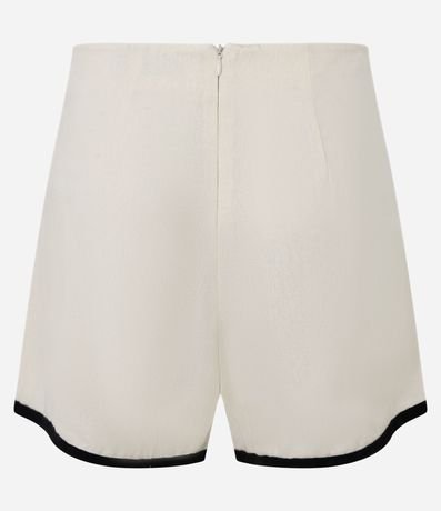 Short Pollera Femenino en Viscolino Sostenible con Estampa Tropical 2