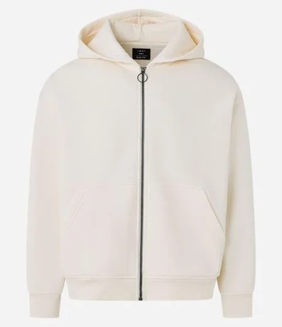 Saco Boxy en Algodón con Felpa