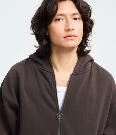 Saco Boxy en Algodón con Felpa 5