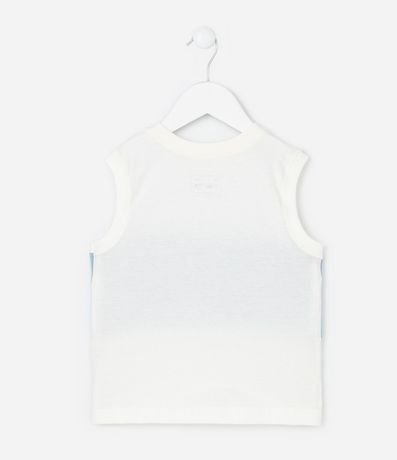 Musculosa Infantil con Pequeño Bolsillo y Estampa Rayas - Talle 1 a 6 años 2