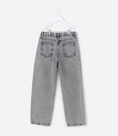 Pantalón Baggy Infantil en Jeans - Talle 5 a 14 años 2