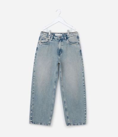 Pantalón Baggy Infantil en Jeans - Talle 5 a 14 años 1