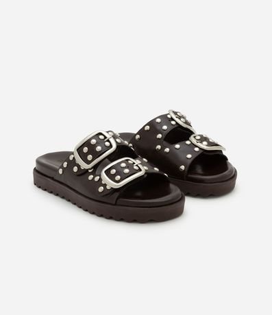 Sandalia Plana Flatform Sport con Hebillas y Multiesferas 2