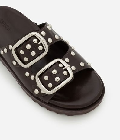 Sandalia Plana Flatform Sport con Hebillas y Multiesferas 3