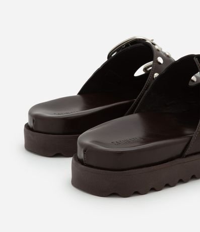 Sandalia Plana Flatform Sport con Hebillas y Multiesferas 6