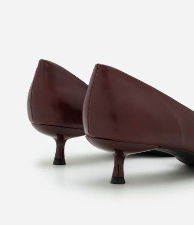 Zapato Tacones con Punta Fina y Lateral Asimétrica 4