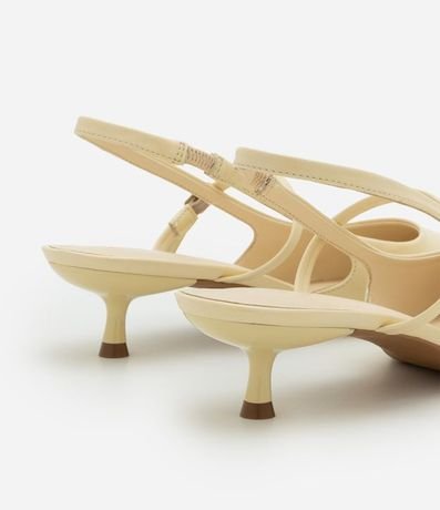 Zapato Tacones Slingback con Tiras y Hebilla 5