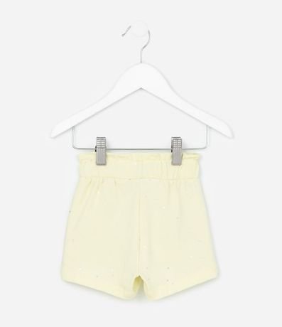 Short Clochard Infantil en Algodón con Brillo - Talle 1 a 5 años 2