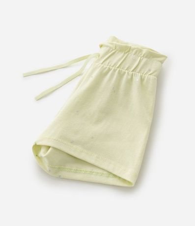 Short Clochard Infantil en Algodón con Brillo - Talle 1 a 5 años 4