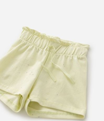 Short Clochard Infantil en Algodón con Brillo - Talle 1 a 5 años 5