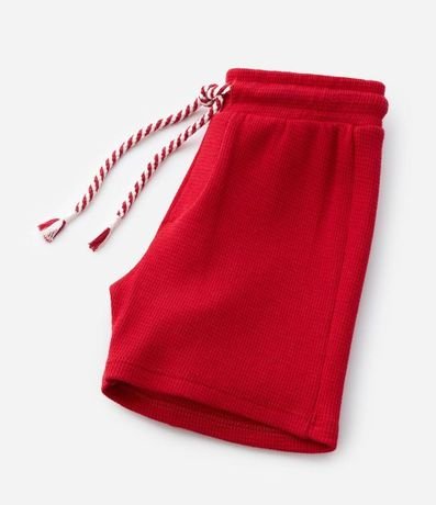 Bermuda Infantil con Textura Waffle - Talle 1 a 6 años 6