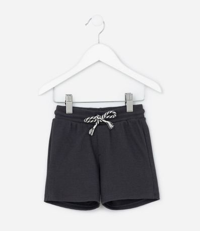 Bermuda Infantil con Textura Waffle - Talle 1 a 6 años 2