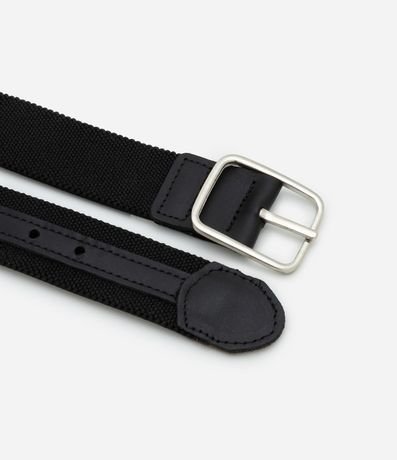 Cinturón Elástico Reversible con Hebilla Rectangular Sencilla 2