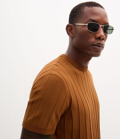 Remera Manga Corta en Viscosa Texturizada 3