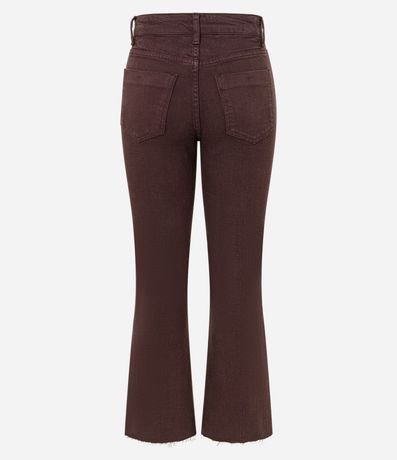 Pantalón Flare Cropped en Jeans 6