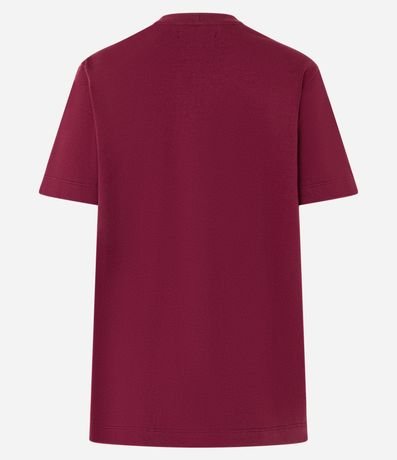 Remera en Algodón con Lettering Dress to Impress 6