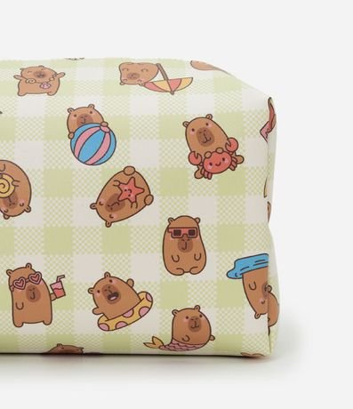 Neceser Rectangular con Estampa Vichy Carpincho Summer 4