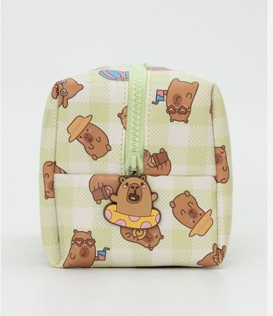 Neceser Rectangular con Estampa Vichy Carpincho Summer 5