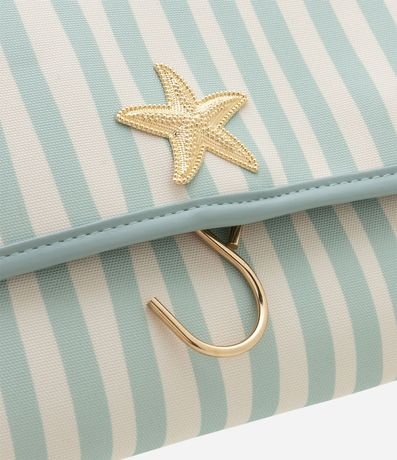 Neceser Hotel con Estampa de Rayadas y Detalle de Estrella de Mar 4